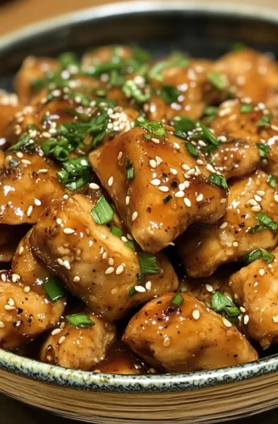 Instant Pot Honey Sesame Chicken