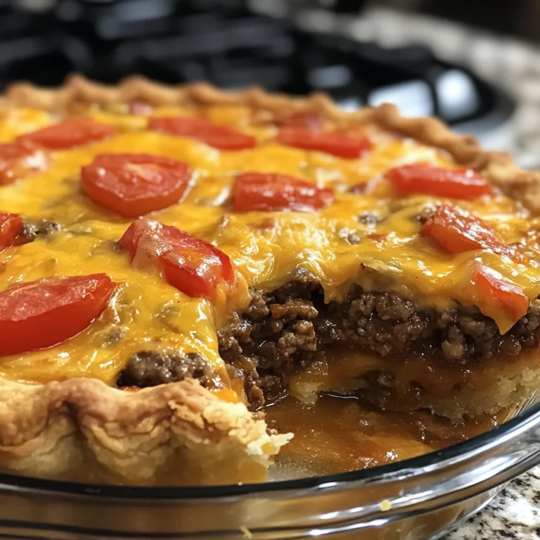 Pioneer Woman Cheeseburger Pie