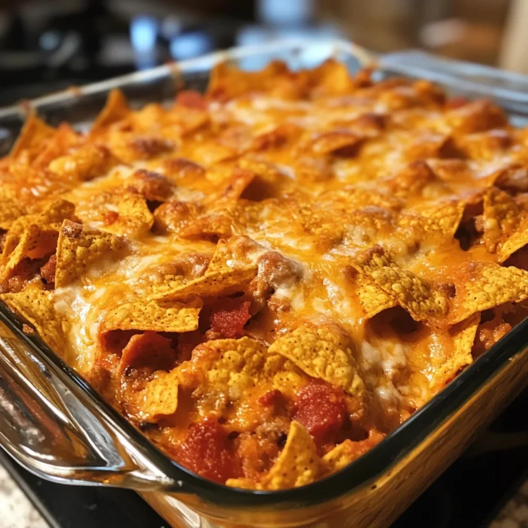 Magical 30 Minute Dorito Casserole