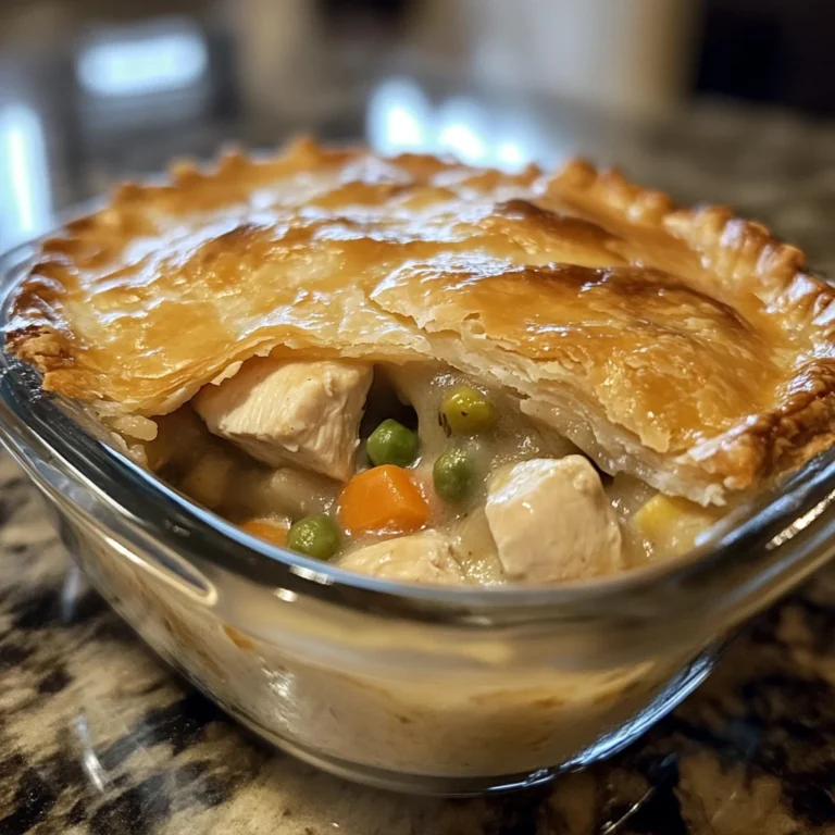 Dump chicken pot pie