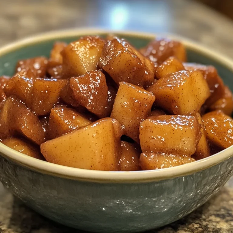 Crock Pot Cinnamon Apple