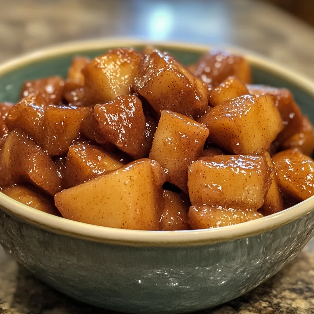 Crock Pot Cinnamon Apple