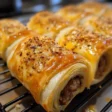 Sausage egg cheese rollups