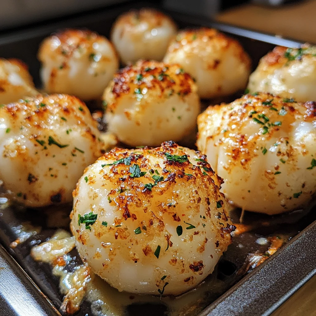 Shrimp Stuffed Garlic Bombs