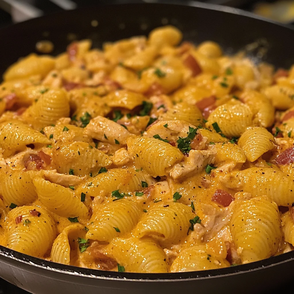 Creamy Cajun Chicken Shells
