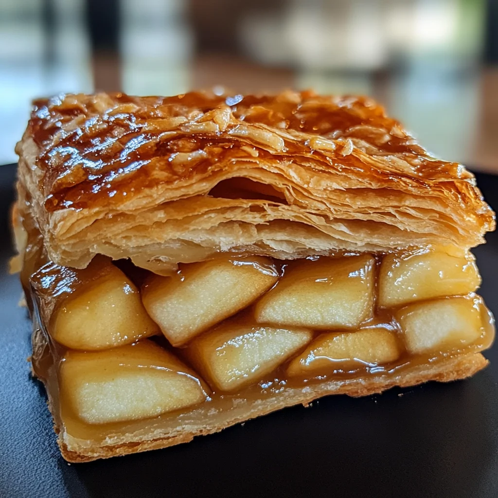 Caramel Apple Puff Pastry
