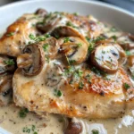 Creamy Rotisserie Chicken Mushroom