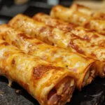 Ham Cheese Tortilla Rollups