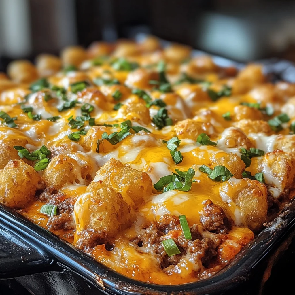Cowboy Tater Tot Bake