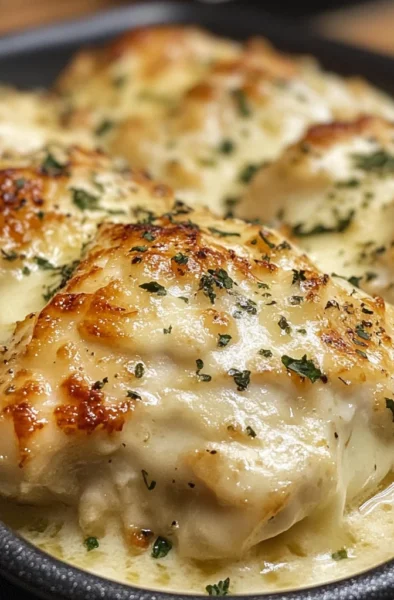 Baked cream cheese chicken