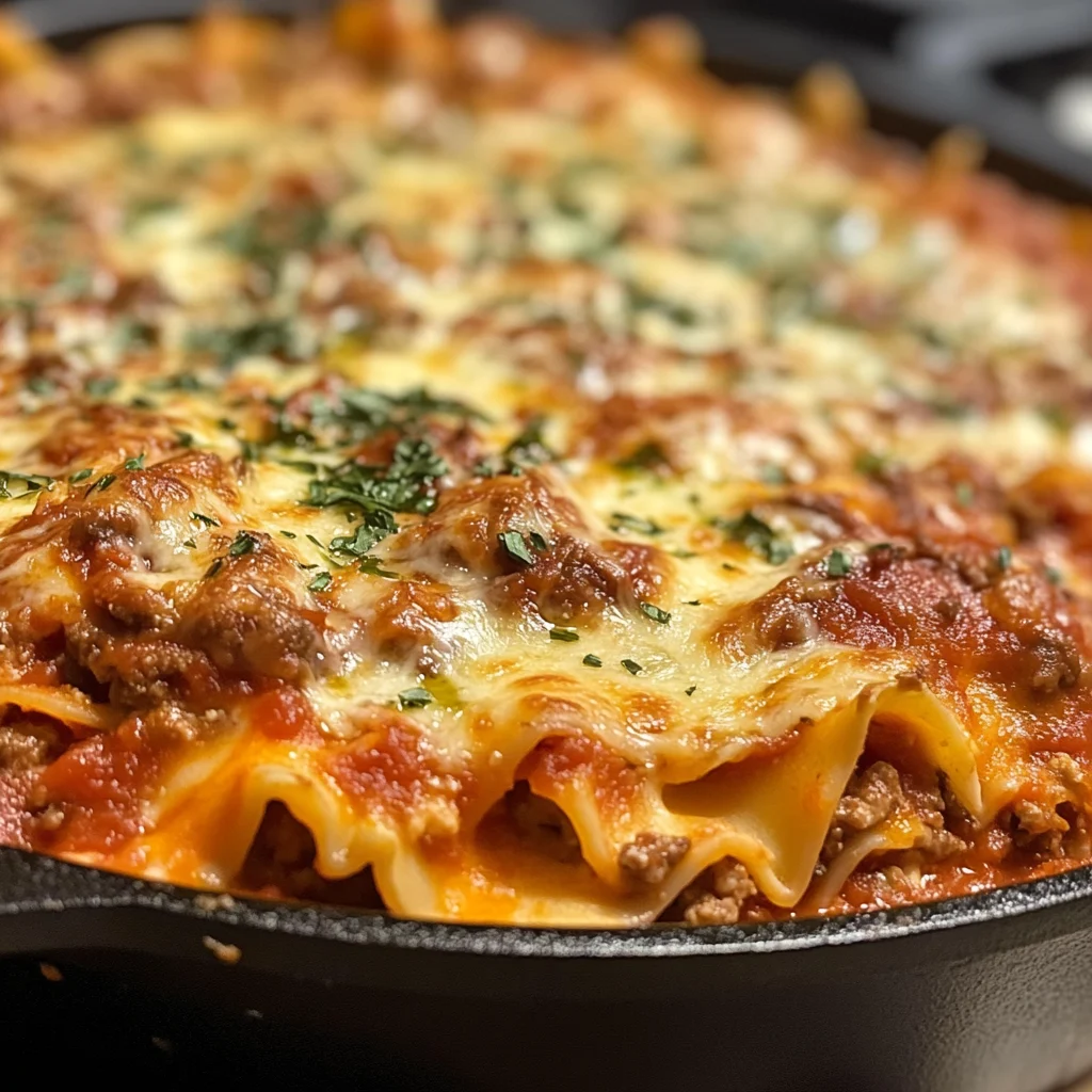 Lazy Lasagna Skillet Meal