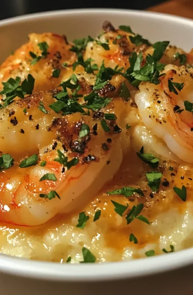 Southern Shrimp Cheesy Grits