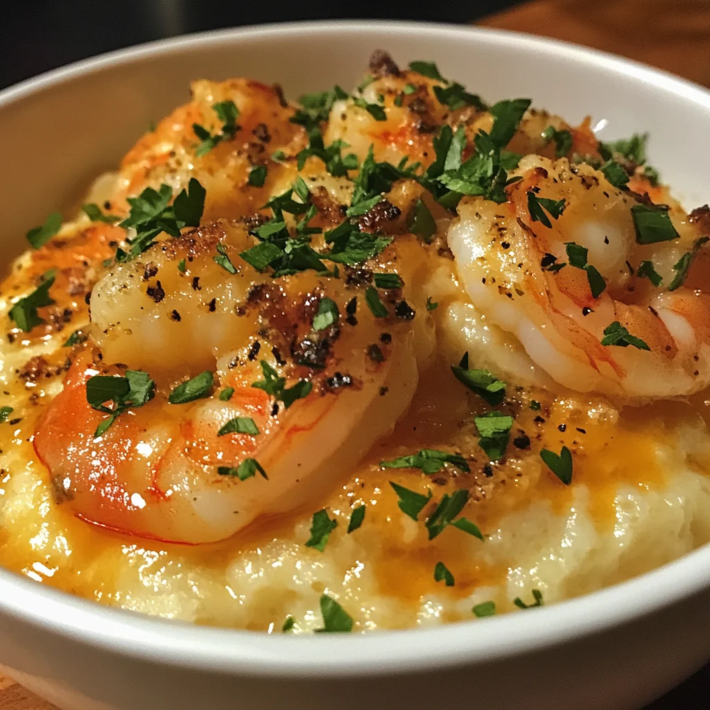 Southern Shrimp Cheesy Grits