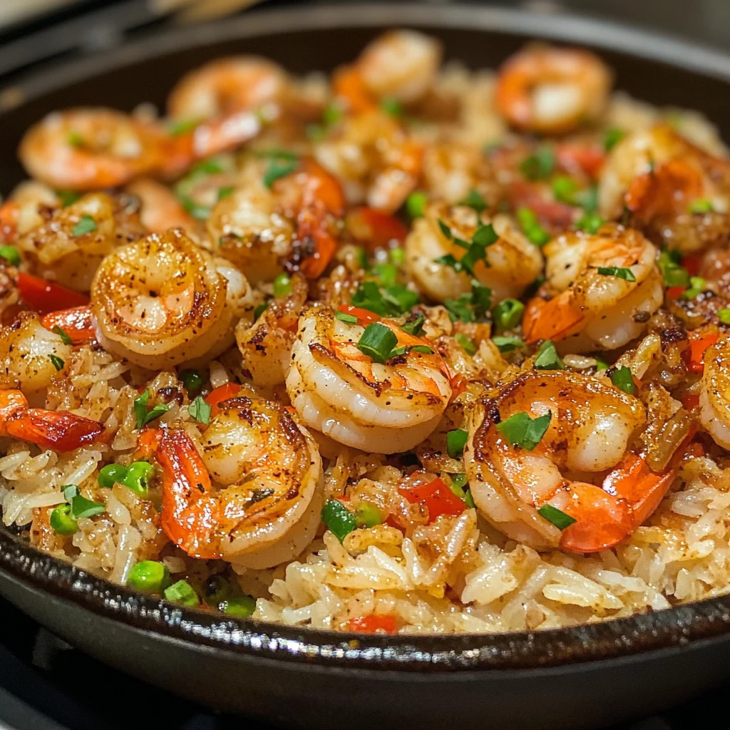 Easy Cajun Shrimp Rice