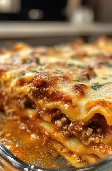 Family 5 Ingredient Lasagna