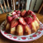 Strawberry Pound Cake