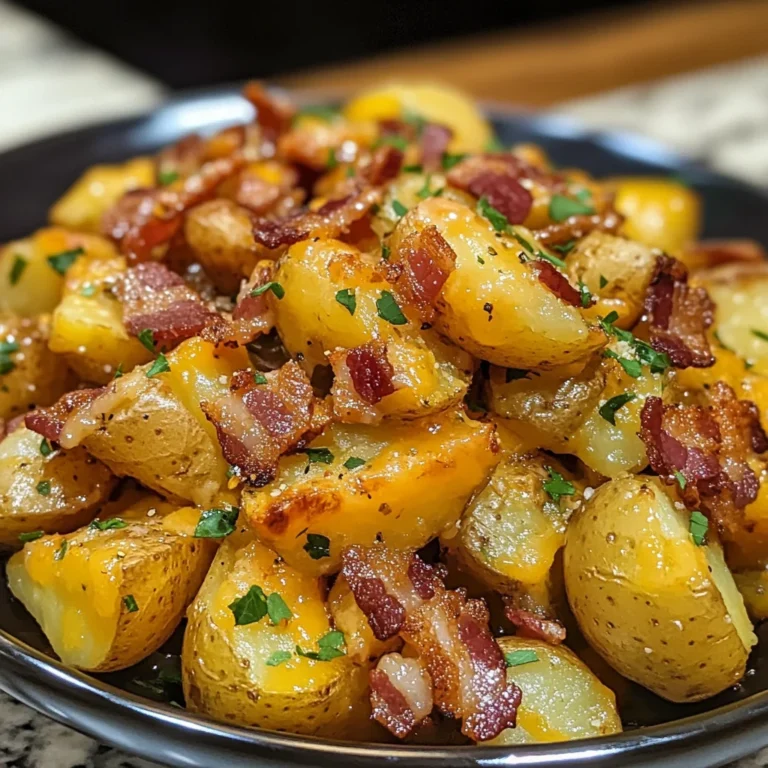 Cheddar Bacon Ranch Potatoes