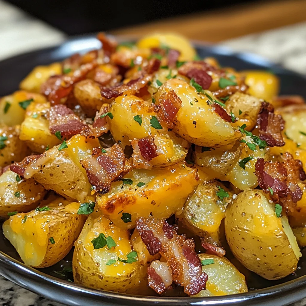 Cheddar Bacon Ranch Potatoes