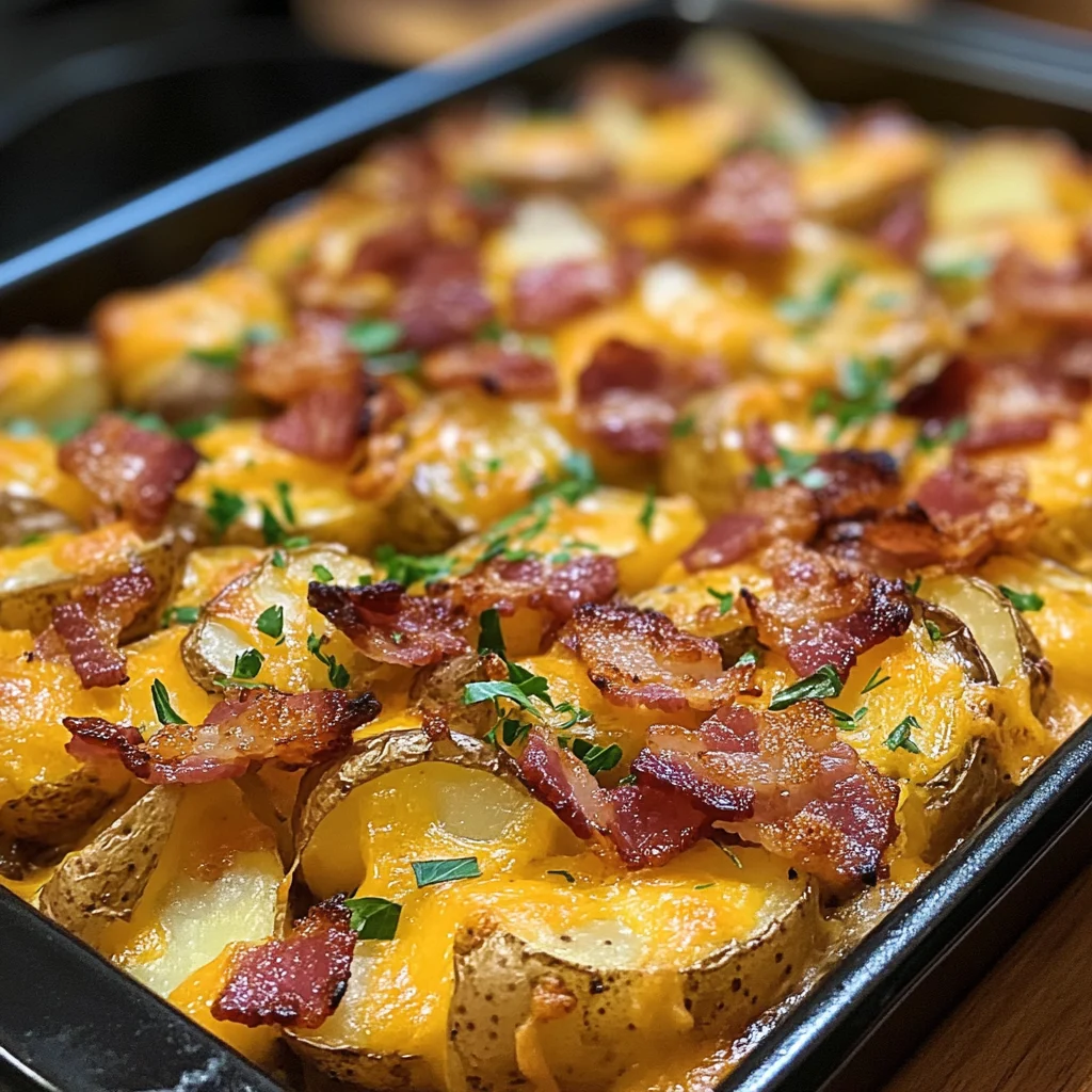 Cheddar bacon ranch potatoes