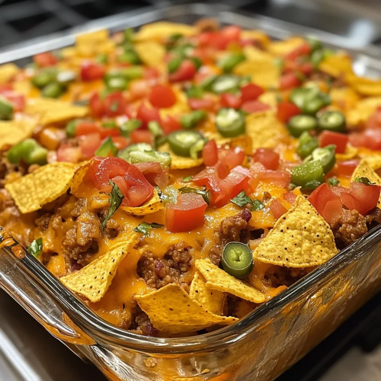 Taco Doritos Casserole Bake
