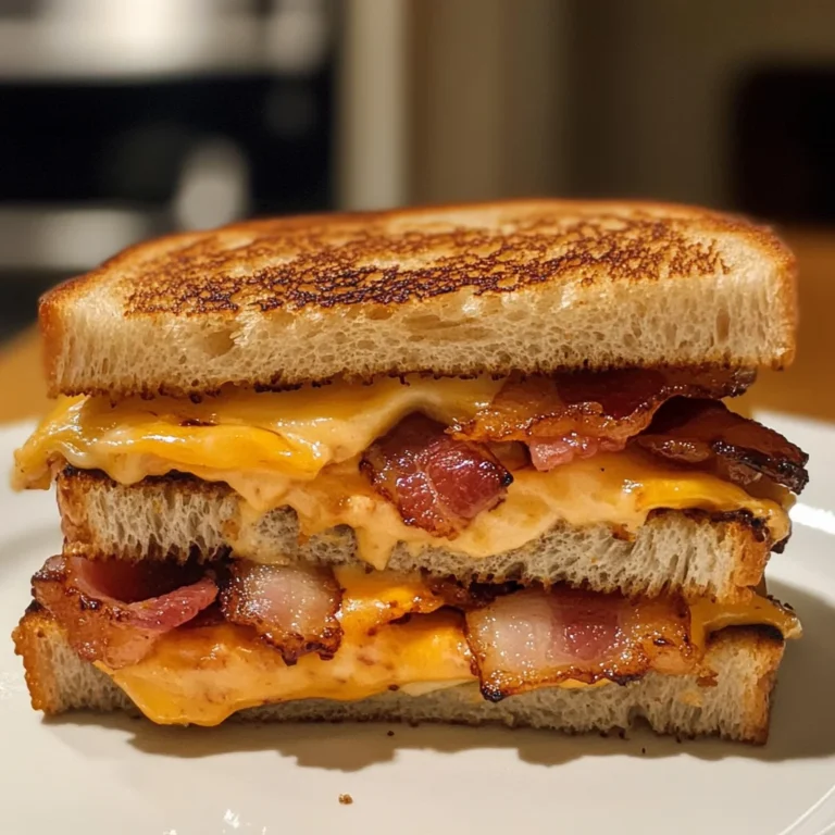 Maple Bacon Cheddar Sandwich