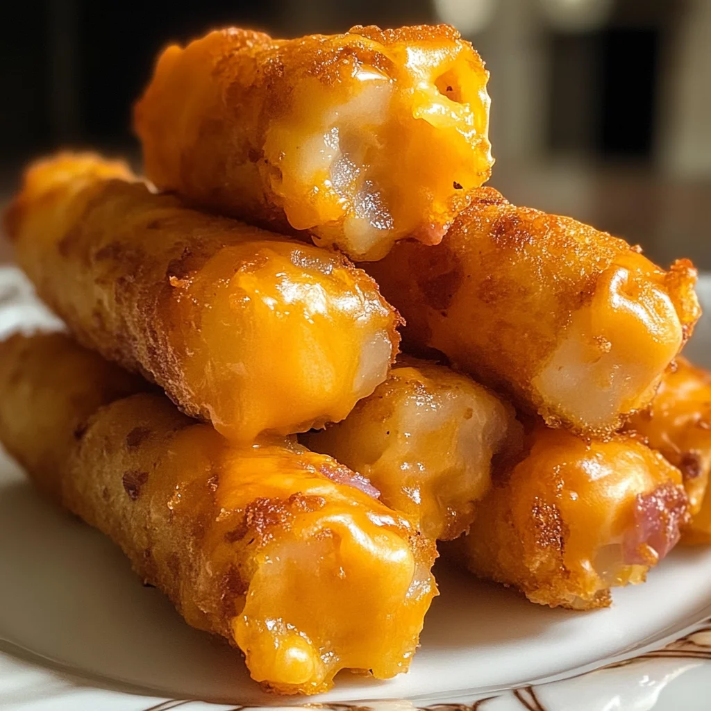 Cheesy Potato Burritos Tater Tots
