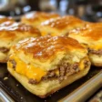 Chopped cheeseburger biscuits bake