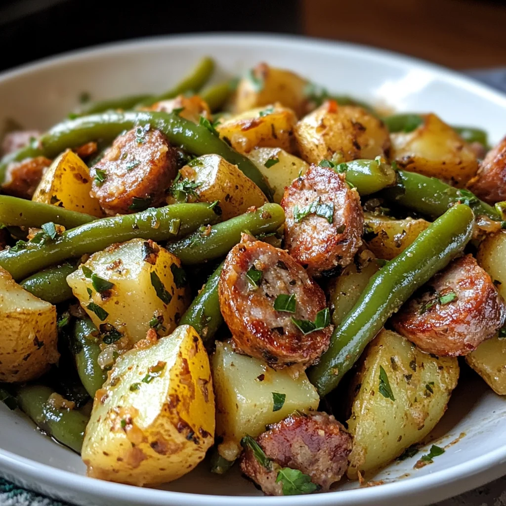 Sausage Green Beans Potatoes