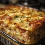 Layered Reuben Casserole Bake