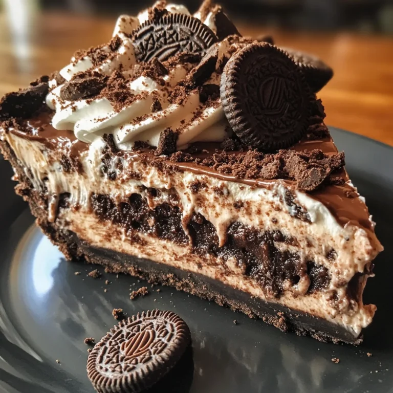 Oreo Mud Pie Chill