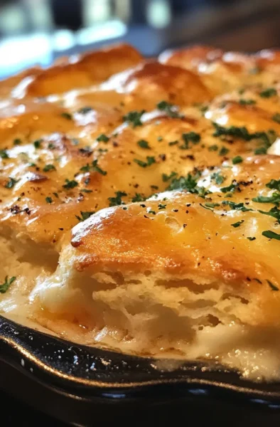 Cheddar Bay Biscuit Seafood Pie