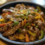 Chinese pepper steak