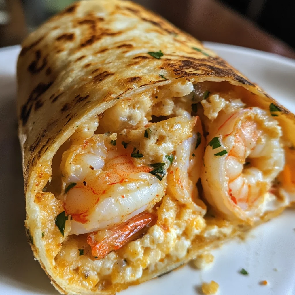 Shrimp Grits Crunch Wrap