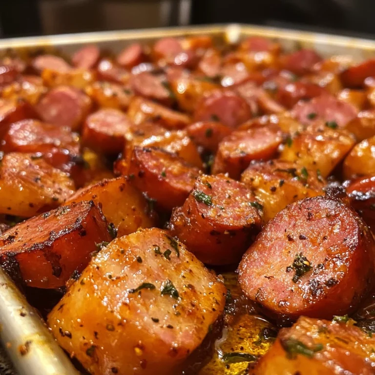 Kielbasa Sheet Pan Dinner
