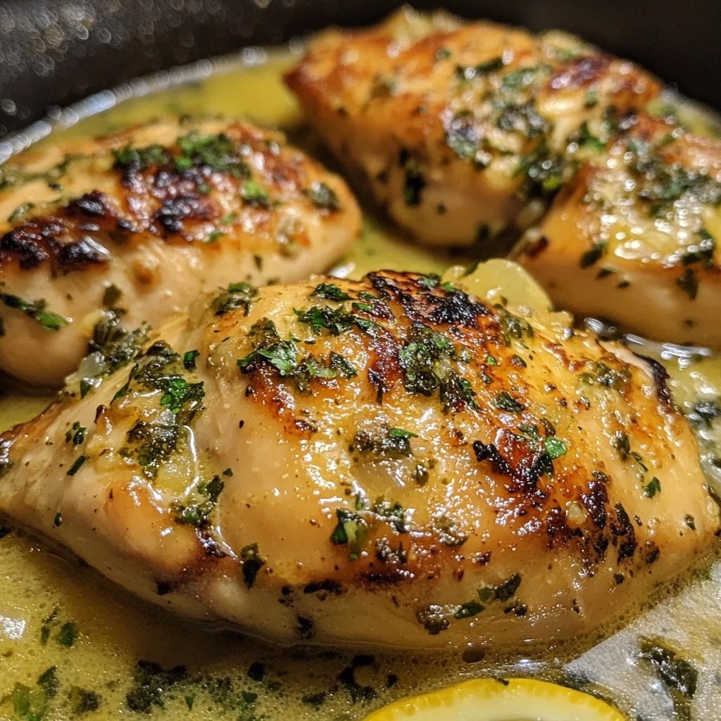 Lemon garlic butter chicken