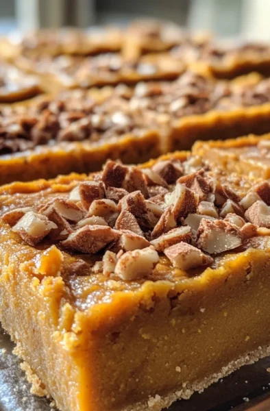 Sweet Potato Pie Bars