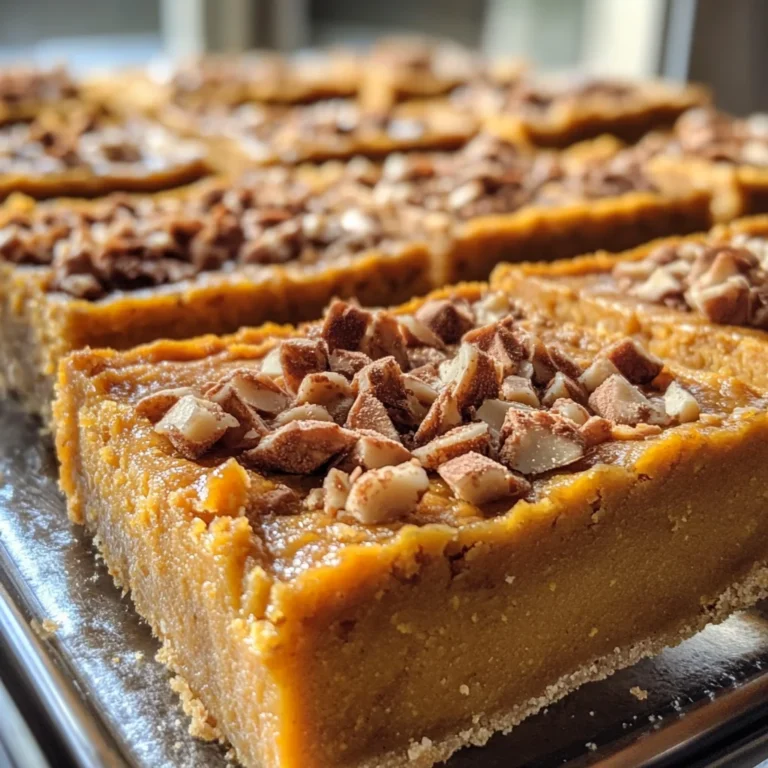 Sweet Potato Pie Bars
