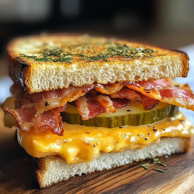 Dill Pickle Bacon Chees