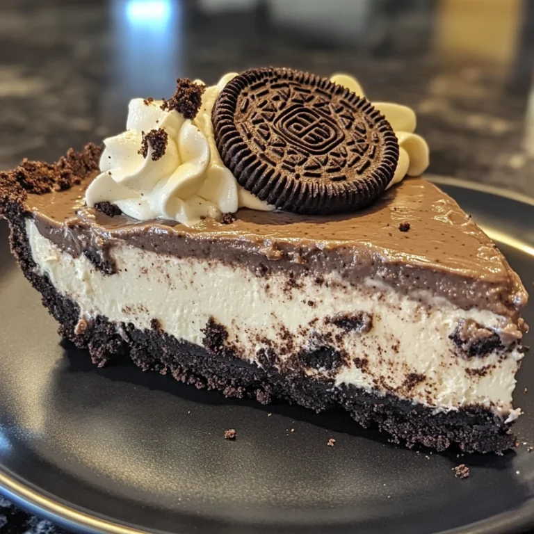 Oreo mud pie chill