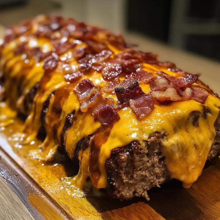 Bacon Cheeseburger Meatloaf