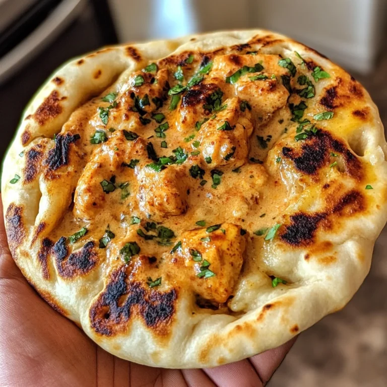 Chicken Tikka Naan Pocket