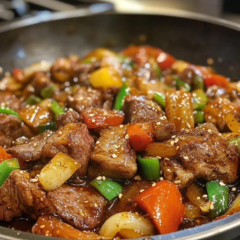 Chinese Pepper Steak