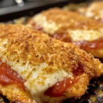 Cheesy Crispy Chicken Parmesan